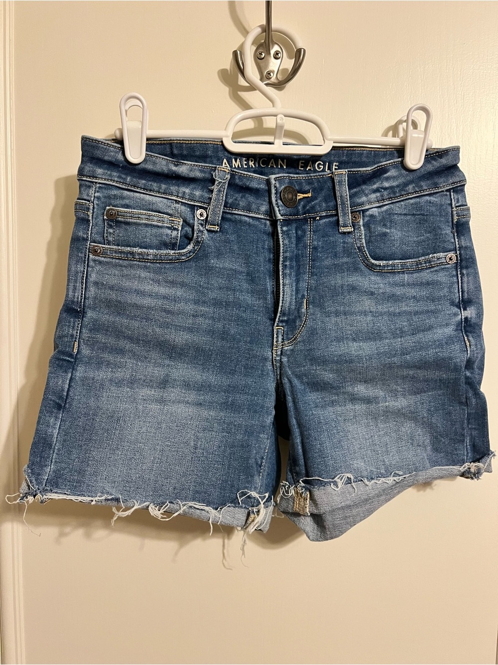 American Eagle Outfitters Medium Blue Denim Jean Shorts